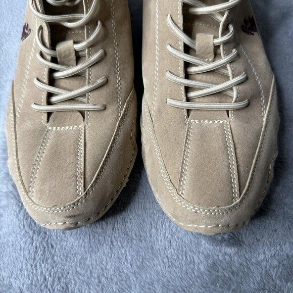 LDECK Shoes Womens Size 7.5 High Top Barefoot Walking Sneakers‎ Orthopedic Suede - Picture 4 of 14